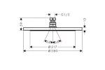 dush-verkhniy-hansgrohe-croma-280-air-1jet-26220000