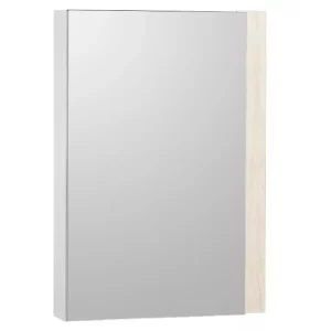 Шкаф зеркальный Aquaton Кантри 55х80см Белый/Дуб Верона 1A257702AHB20