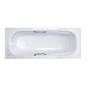 Ванна стальная BLB Universal 150х75 с отверстиями для ручек Белый B55HO