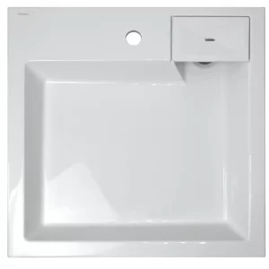 Раковина на стиральную машину Azario AZ 60х60 Белый CS00078302 Раковина на стиральную машину Azario AZ 60х60 Белый CS00078302